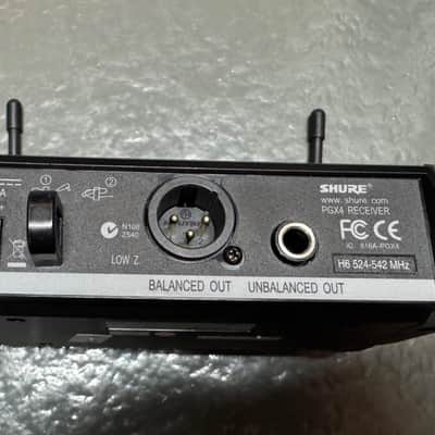 Shure PGX4 Wireless Receiver, 524-542 MHz (Used) image 2