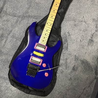 KRAMER LK-4 MOD Candy Blue 1980s Electric Guitar, Made in Japan, v8443 image 1