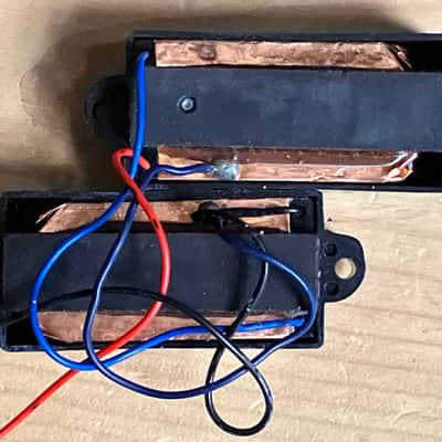 1998 Aria Pro II Magna Series Precision Bass Guitar Neck Pickup Samick image 3