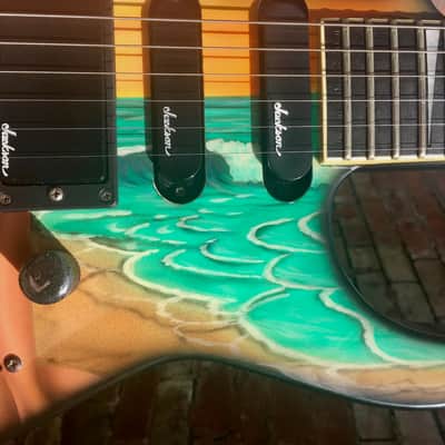 Jackson SL1 Soloist, 1993 - Custom Shop Bikini Beach imagen 4