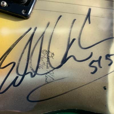 Eddie Van Halen EVH Signed Kramer image 3