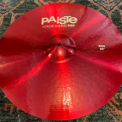 Paiste 20" Color Sound 900 Red Ride Cymbal image 1