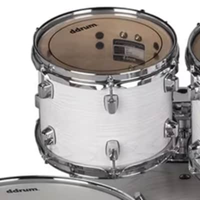 DDRUM Dominion Birch 7x10 Paper White Rack Tom  DM B TT 7x10 PWB NEW image 2
