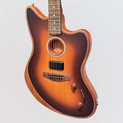 Fender Acoustasonic Player Jazzmaster Acoustic-Electric Guitar - 2-Color Sunburst image 3