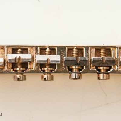 Original Gibson ABR 1 Bridge 1966-1970 Gold W/ original Thumbwheels image 7