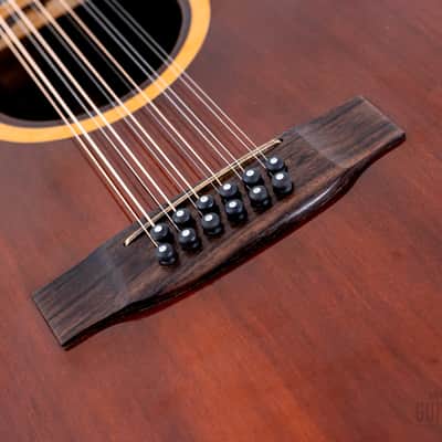 1980 Yamaki The ‘78 Heritage/12 Vintage 12-String Dreadnought Acoustic Guitar w/ Case, Japan image 11