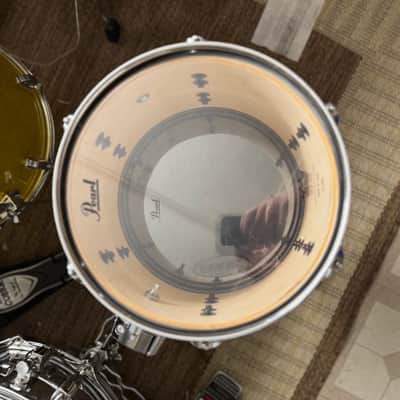 Pearl Decade Maple 10” x 7” Rack Tom - Deep Red Burst Lacquer Finish image 15