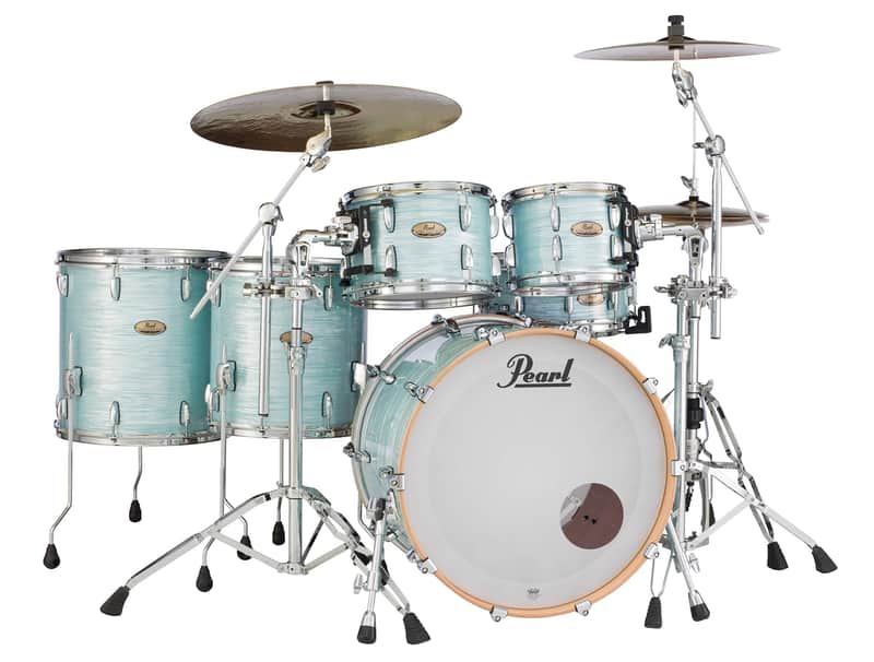 Pearl Session Studio Select 10"x7" Tom w/Optimount - Ice Blue Oyster (STS1007T/C414) image 1