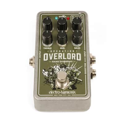 New Electro-Harmonix EHX Nano Operation Overlord Overdrive Effects Pedal image 3