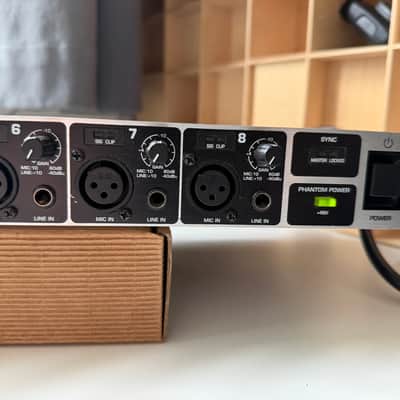 Behringer Ultragain Pro-8 Digital ADA8000 8-Channel Mic Preamp with A/D Converter 2009 - Silver image 2