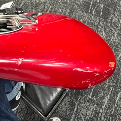 Fender Stratocaster 90/2000s - Cherry burst red image 8