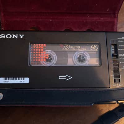 Sony WM-D6C Professional Walkman Portable Stereo Cassette Recorder - Perfect - With OVP, case, strap, microphone, headphones image 5