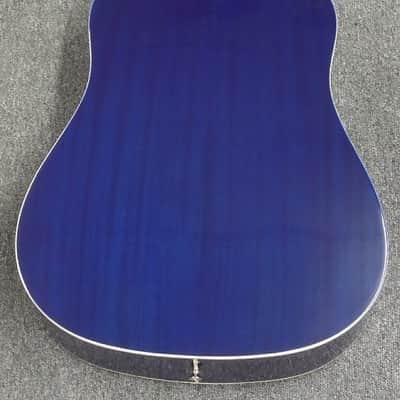 Epiphone Hummingbird Artist Acoustic Guitar Blueburst image 4