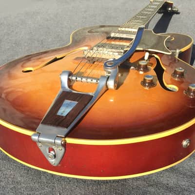 Gibson Tal Farlow 1964 - Flammed Cherry Sunburst image 6