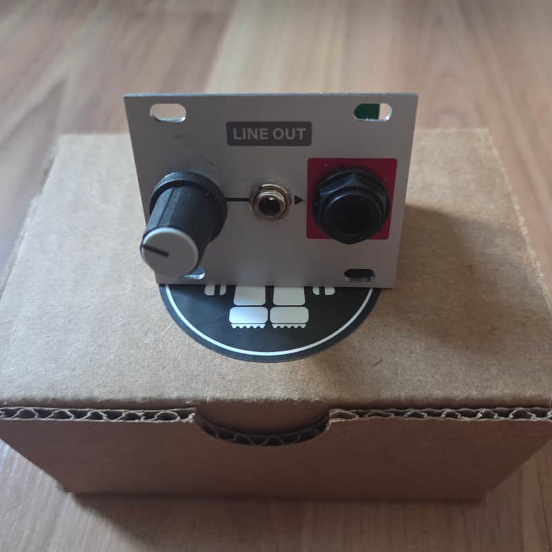 Intellijel Line Out 1U Line Output Eurorack Synth Module 2016 - 2019 - White image 1