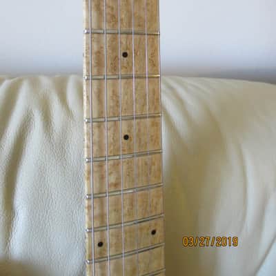 Music Man Albert Lee "Artist Relations" model 1997 Natural SSS Hardtail ( Jim Messina ) image 6