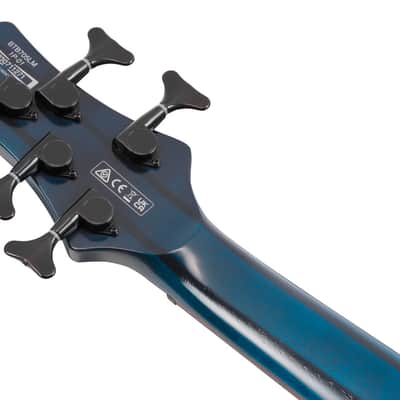 Ibanez BTB Bass Workshop 5 String Electric Bass Multi Scale - Cosmic Blue Starburst Low Gloss (BTB705LMCTL) image 3