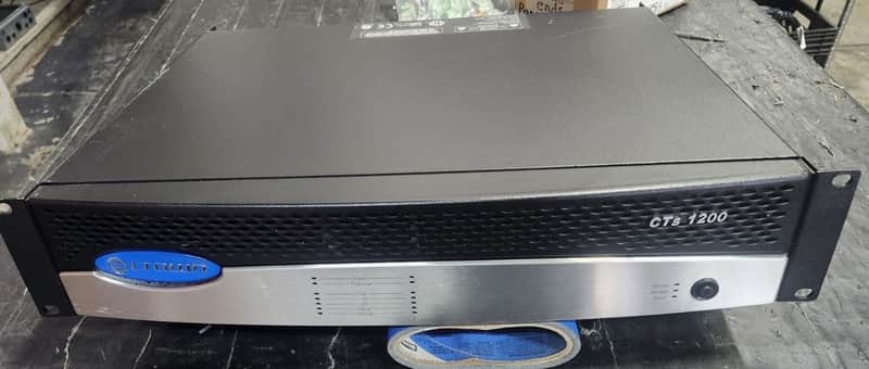 Crown CTs 1200 2-Channel Power Amp image 1