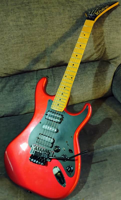 Kramer Pacer Late 80's to early 90's - Red/Pink image 1