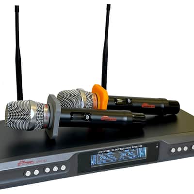 IDOLmain 8000W Mixing Amplifier,High-end 6000W Floor Standing Speakers& Dual Wireless Mics Karaoke Bild 10