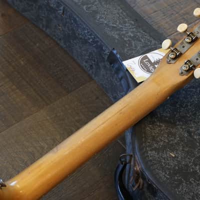 Vintage! 1920’s USA Made Natural Acoustic/ Electric Parlor Guitar + Case image 13