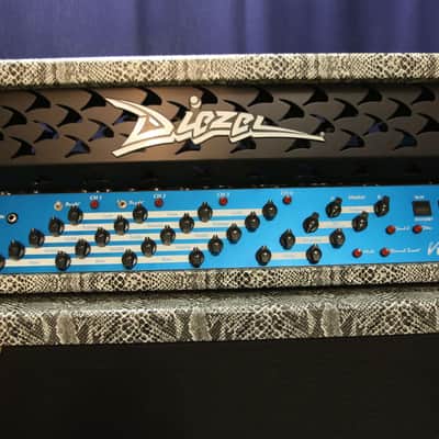 Diezel VH4S Stereo 4-Channel 2x50-Watt / Side Guitar Amp Head / Blueface image 1