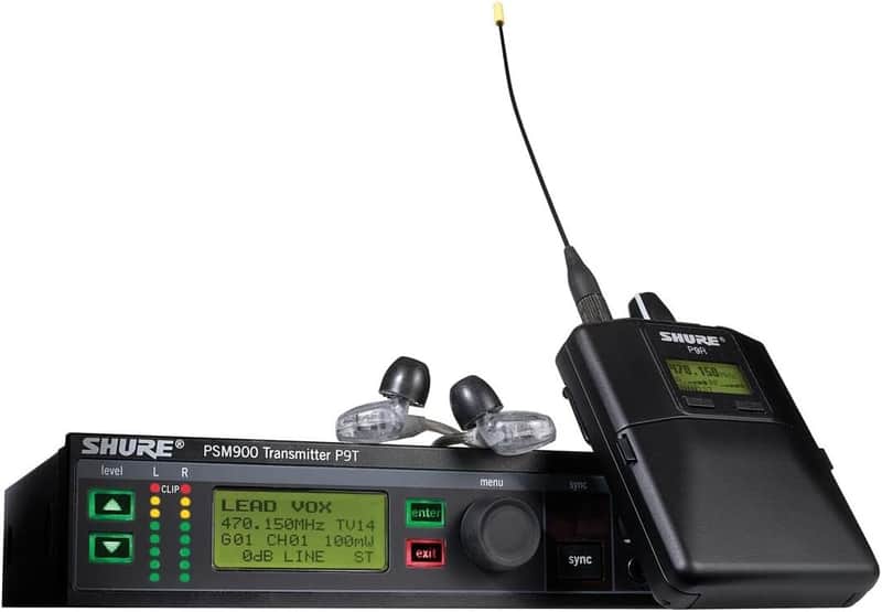 Shure P9TRA+425CL - w/SE425CL G6 Band, 470-506MHz image 1