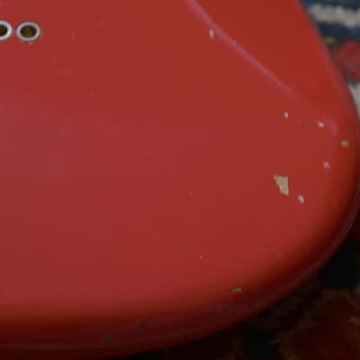 MB Guitars 62-S  2024 - Fiesta Red Hardtail image 13