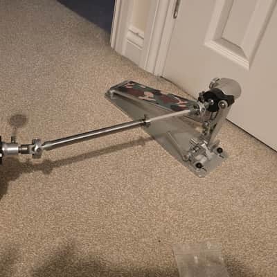 Trick PRO1V2BF Pro 1V Bigfoot Double Bass Drum Pedal 2010s - Silver image 3