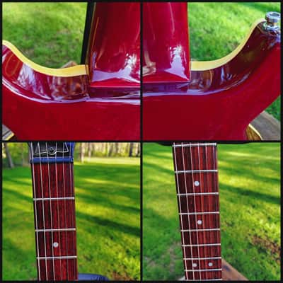 Hamer Sunburst 1992 - Flame Maple Top – Cherry Wine Burst image 21