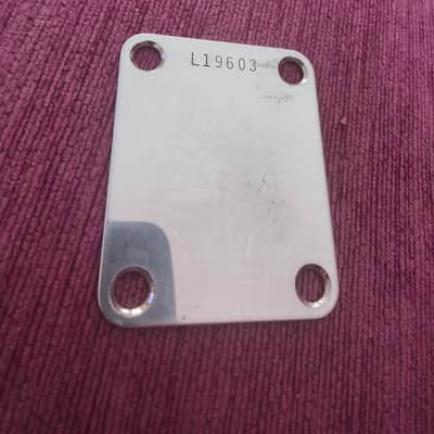 Fender 1963 original real vintage neck plate=Stratocaster/Telecaster/Preci+Jazz Bass=extremely rare! image 3