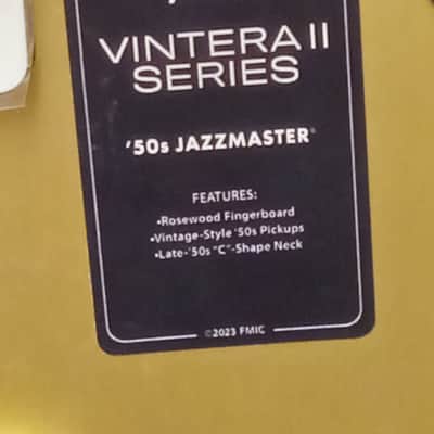 Fender Vintera® II '50s Jazzmaster serial MX25106791 2025 - Desert Sand image 3