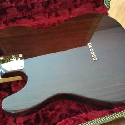 Fender American Select Telecaster Thinline with Gold Hardware 2013 Violin Burst image 11