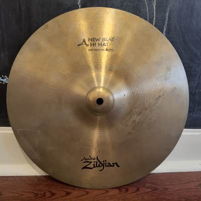 A Avedis Zildjian 14" New Beat Bottom Hi-hat Cymbal 1360g image 1