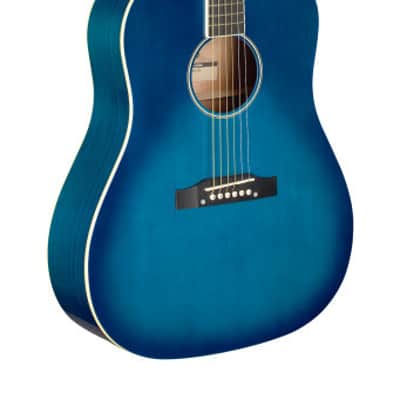 Epiphone Hummingbird Artist Blue Burst Finish Dreadnought Acoustic