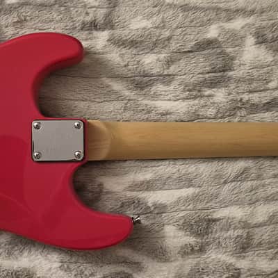 Glarry Stratocaster ST Electric Guitar - Candy Apple Red - Maple Fretboard - Single Coils image 14