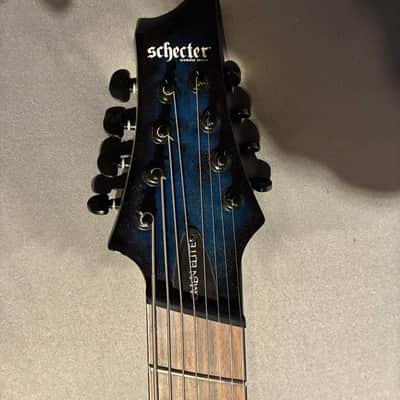 Immagine Schecter Omen Elite-8 MS Blue 2022 - Blau - 4