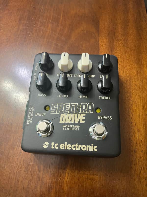 TC Electronic SpectraDrive Bass Preamp 2018 - Present - Black image 1