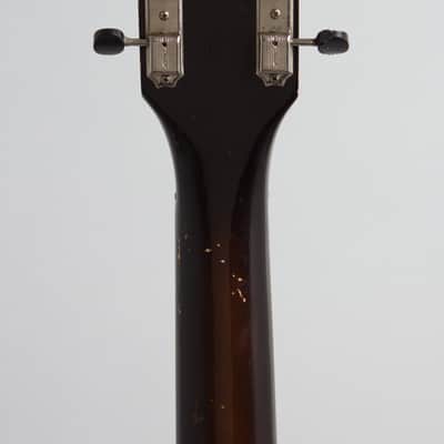 Magnatone  Mark III Deluxe Solid Body Electric Guitar (1957), ser. #53424, original brown hard shell case. image 6