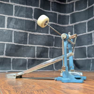Slingerland Vintage AA Single Bass Drum Pedal Late 50s to Early 60s - Blue Lacquer image 4