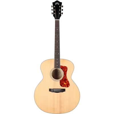 Guild F-250E Deluxe Jumbo Acoustic-Electric Guitar, Blonde image 2