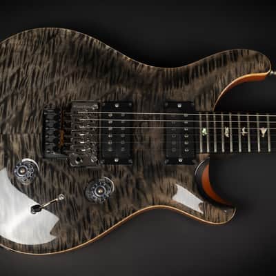 2017 PRS Custom 24 Floyd Rose Wood Library Limited Edition - Grey Black | Artist Grade Quilted Maple Top \m/ Pickups | CoA OHSC image 4