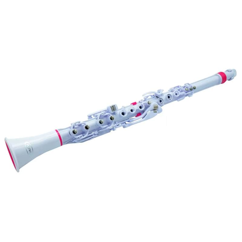 Nuvo Clarineo White/Pink Standard Clarinet Style image 1