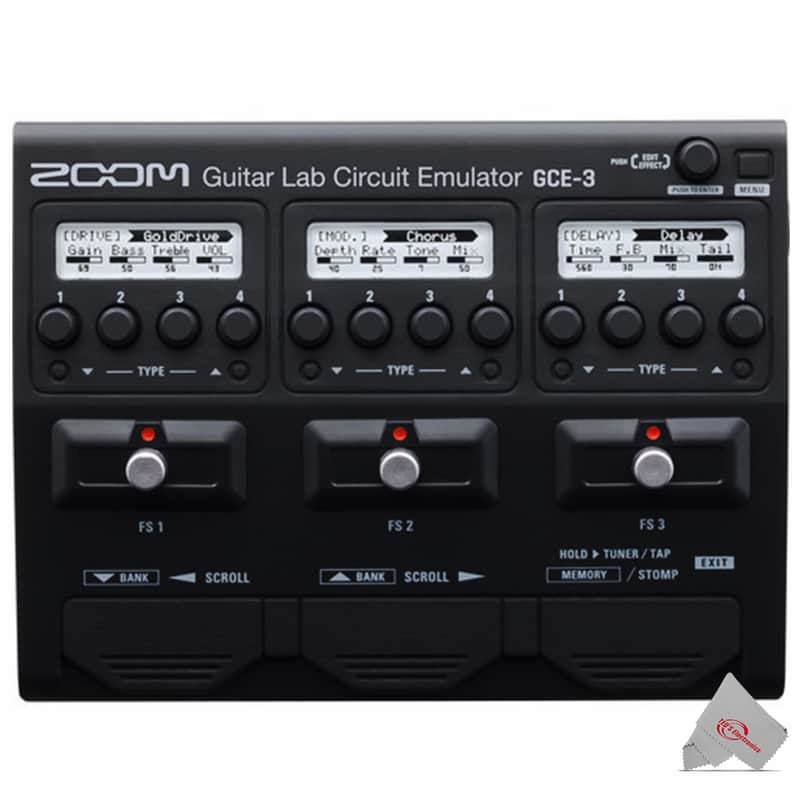 Zoom GCE-3 Guitar Lab Circuit Emulator, Compact USB Audio Interface for Emulation of Zoom Effects Processors using Guitar Lab Software image 1
