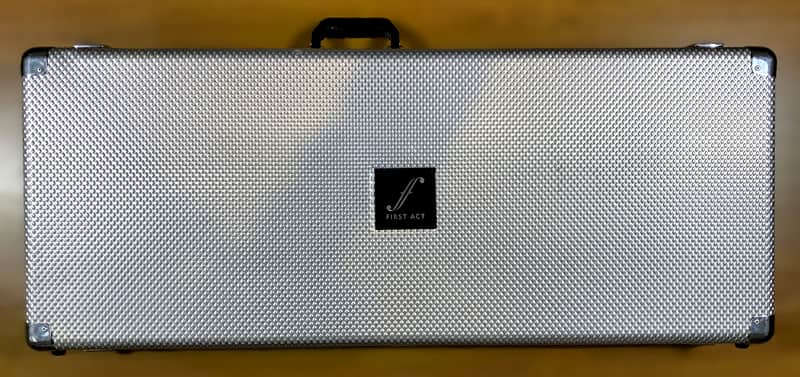 Rare Metallic Hard Case Designed for First Act Custom Shop Lola USA Made Guitars Solid Light Weight image 1