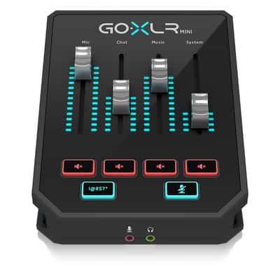TC GO XLR MINI Online Broadcast Mixer with USB/Audio Interface and Midas Preamp image 2