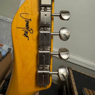 Fender Artist Series Jimmy Page Mirror Telecaster with Rosewood Fretboard 2019 - White Blonde image 8