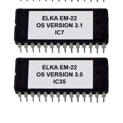 ELKA EM22 Eprom with firmware version 3.1 Eproms Rom EM-22 O.S Update Upgrade