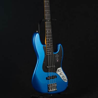 Fender American Ultra II Jazz Bass Noble Blue image 9