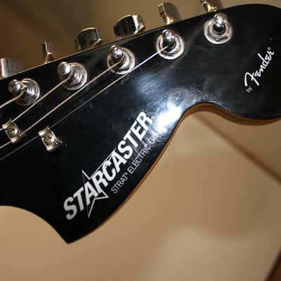 Starcaster Strat By Fender 6 String Electric Guitar With Gig Bag image 14